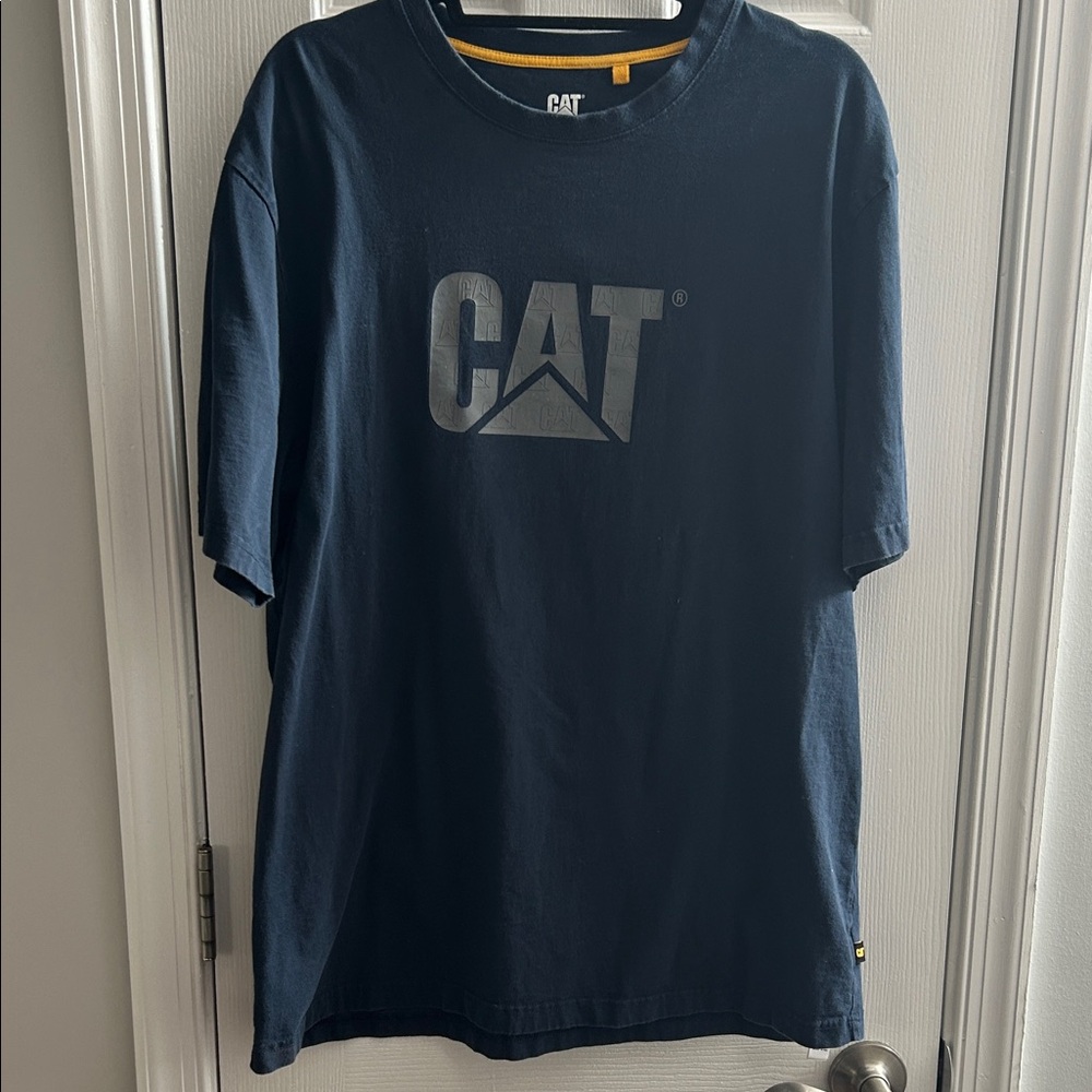 Navy Blue CAT T-Shirt